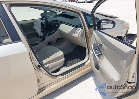 2011 Toyota Prius Three from USA, damaged, VIN JTDKN3DU3B1383812